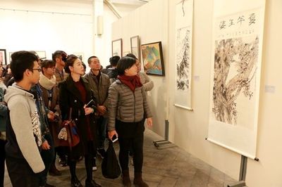 传承文化 筑梦青春——2016陕西省大学生书画联展开幕